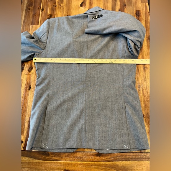 J. Crew Ludlow Slim-fit Suit Jacket Double Vent Loro Piana Wool Charcoal 44R NEW - Picture 17 of 17